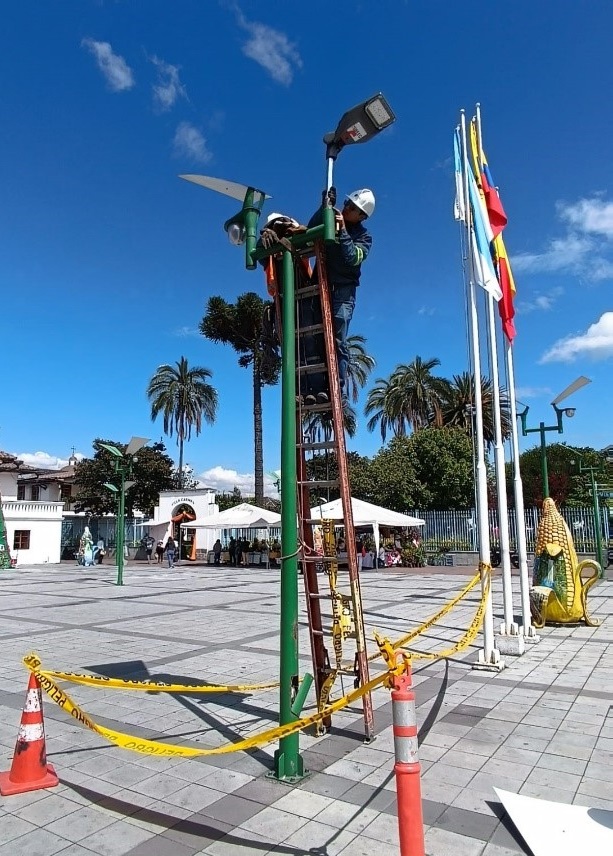 Trabajos realizados en el Municipio de Rumiñahui